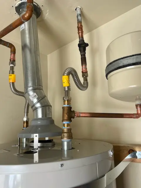 Water heater installation and plumbing repair in Jamison Corner